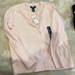 NWT Gap pink cardigan small